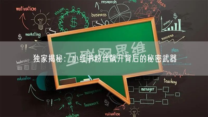独家揭秘:小红书粉丝飙升背后的秘密武器