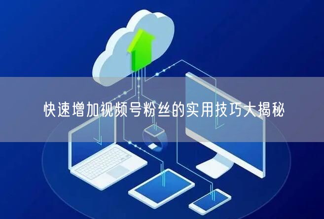 快速增加视频号粉丝的实用技巧大揭秘